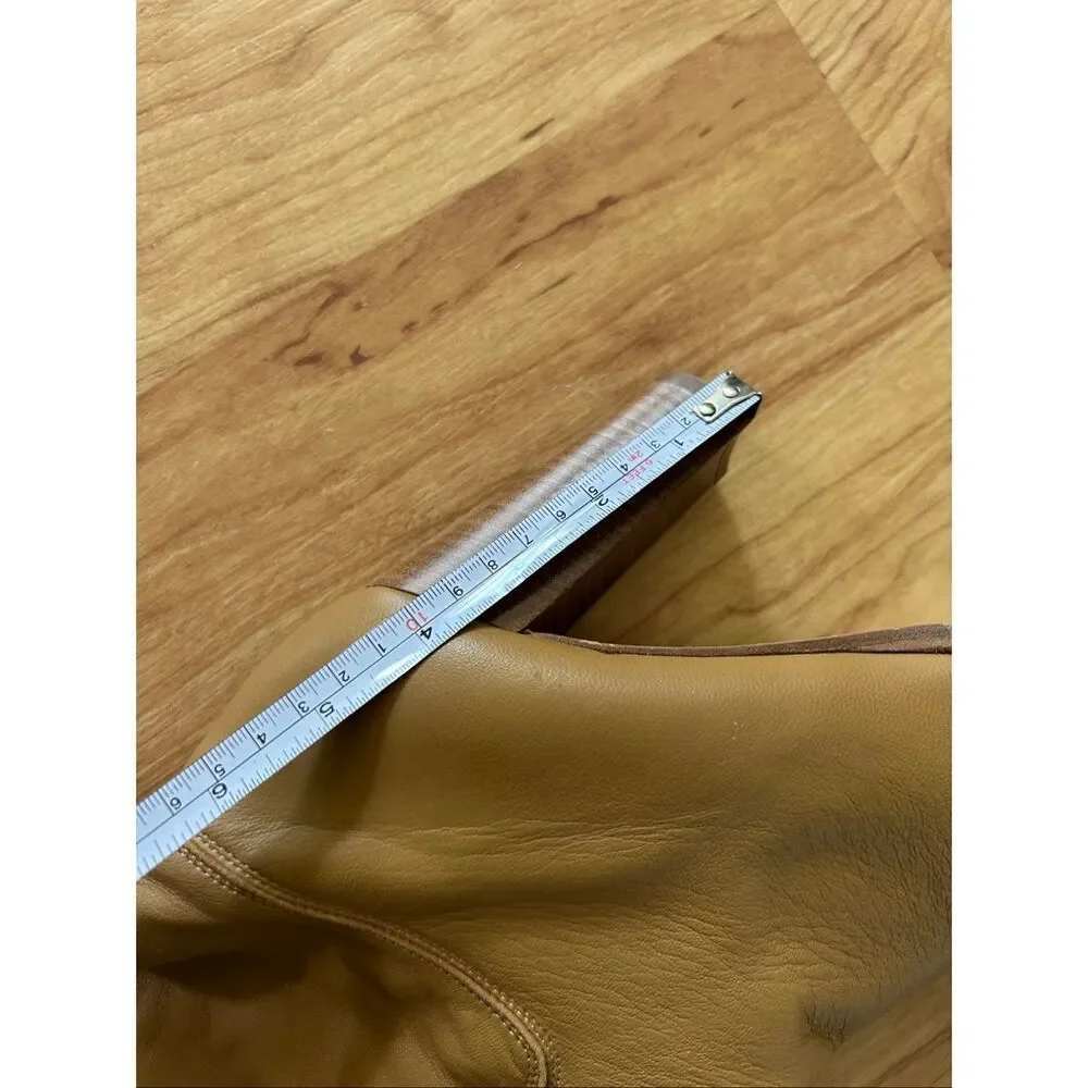 FRAME X Tamara Mellon Boots brown/tan high knee soft leather New no box size 8.5